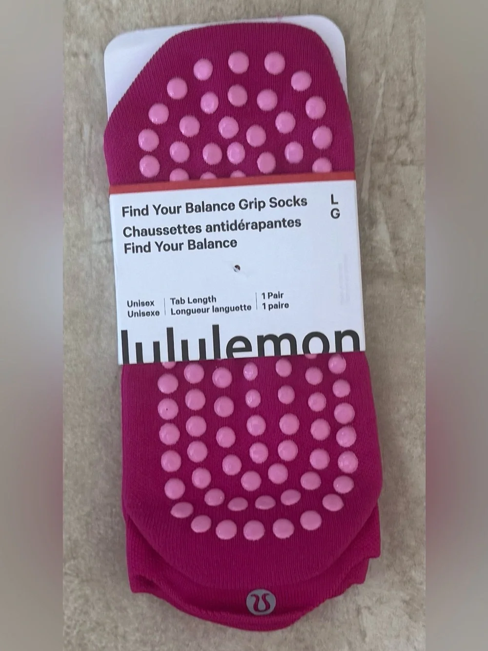 Lululemon Unisex Grip Tab Socks - Picture 6 of 11